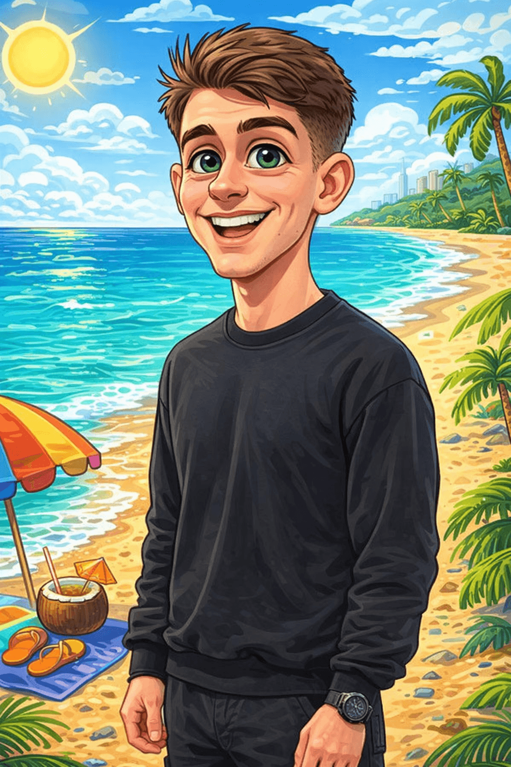 Exemplu caricatură solo 2